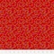 Fabric Editions Red Holiday Lights Cotton Fabric